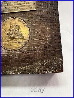 Material From The Uss Frigate Constitution Original Hull Relic Old Ironsides