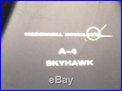 McDONNELL-DOUGLAS A-4E/F SKYHAWK FACTORY DESKTOP MODEL MARKETING AIDS INC