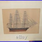Melbourne Smith The Constitution Frigate Ship Of The American Navy Print