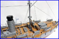 Mikasa Japanese Navy Battleship Handcrafted Wooden Model 40