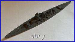 Military Model battleship German Gneisenau Authenticast Antique 11200