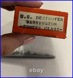 Military model US DESTROYER WARRINGTON SOMERS CLASS 11200 Authenticast D5