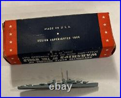 Military model US Destroyer Gearing 11200 Authenticast C7