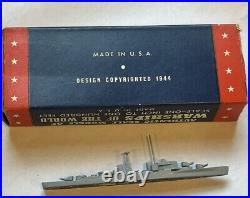 Military model US Destroyer Gearing Class 11200 Authenticast