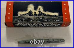 Military model US Destroyer Gridley Class 11200 Authenticast I4