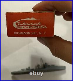 Military model US Destroyer Gridley Class 11200 Authenticast I4