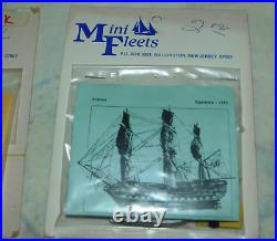 Mini Fleets Military Ships Metal Model Kits