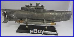 Model Midget submarine German U-boat seehunt WWII Type XXVIIB 131/2 long