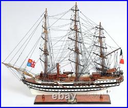 Model Ship Amerigo Vespucci Hand Crafted Wood Fully Assembled