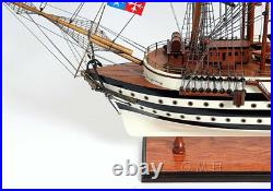Model Ship Amerigo Vespucci Hand Crafted Wood Fully Assembled