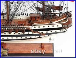 Model Ship Amerigo Vespucci Hand Crafted Wood Fully Assembled