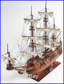Model Ship Fairfax Boats Sailing Wood Base Wooden 5% Linen Western Red Ce