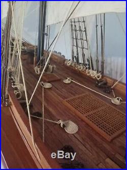 Model Ship, French Slave Ship, Museum Quality, Brick Negrier, L67, Scale140