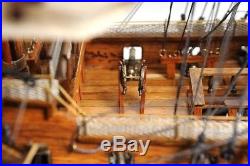 Model Ship Hms Victory Boats Sailing Wood Base Wooden Western Red Cedar M