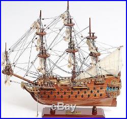Model Ship San Felipe Boats Sailing Small Wooden Exotic Wood New Om-239