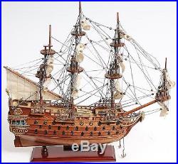 Model Ship San Felipe Boats Sailing Small Wooden Exotic Wood New Om-239