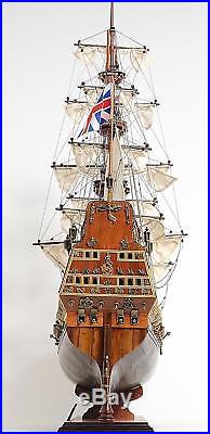 Model Ship Sovereign Of The Seas Boats Sailing Wooden Metal 50% Linen 10%