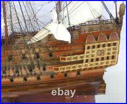Model Ship Traditional Antique Hms Sovereign Of The Seas Monumental Ros