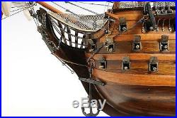 Model Ship Traditional Antique Hms Victory Medium Rosewood Western Red Ce
