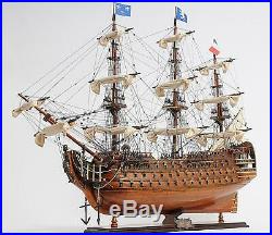 Model Ship Traditional Antique Royal Louis Boats Sailing Mahogany Rosewoo