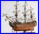Model-Ship-Traditional-Antique-Royal-Louis-Boats-Sailing-Mahogany-Rosewoo-01-of