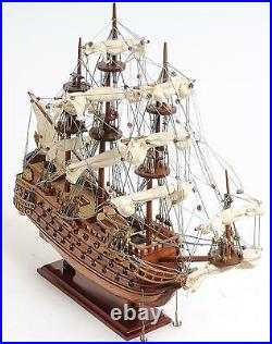 Model Ship Traditional Antique San Felipe Boats Sailing Small Exotic Wood