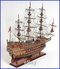 Model Ship Traditional Antique Sovereign Of The Seas Boats Sailing Metal