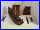 Model-Wooden-Junk-Ship-Asian-10-pcs-Detailed-Double-Masted-All-Wood-17-x-15-5-01-qahx