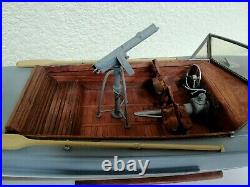 Model of Soviet Armed Motor Boat PG 117. Museum Model. Rare