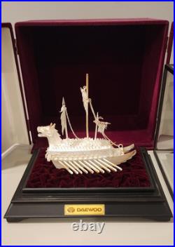 Model of The Worlds First Iron-Clad Warship