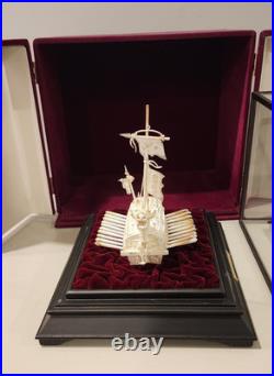 Model of The Worlds First Iron-Clad Warship