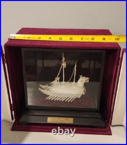 Model of The Worlds First Iron-Clad Warship