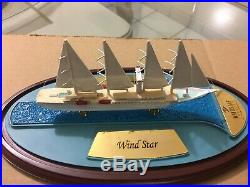 Model of Wind Star Wind Spirit Boat by Rich Creations International