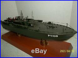 Motion Models 1/40th scale PT 109 Patrol display Boat Ship WWII John F Kennedy