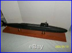 Motion models USS Lafayette submarine SSBN-616 display model boat 3ft long
