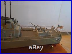 Museum Quality Handbuilt Built Model of the USS Tacoma