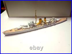 NEPTUN WWII HMS EXETER- The York Class Crusiser (11250)metal wbox RARE Exc cond