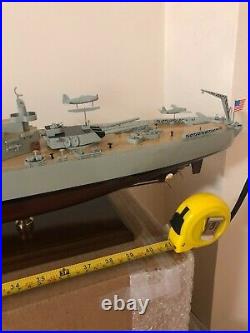 NEW 1/250 41 USS Missouri BB-63 Battleship Assembled Model Boat with Wood Metal