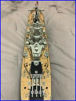 NEW 1/250 41 USS Missouri BB-63 Battleship Assembled Model Boat with Wood Metal