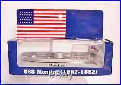 NEW USS MONITOR Union Ironclad SHIP 1862 AMERICANA Collectable Souvenir Display