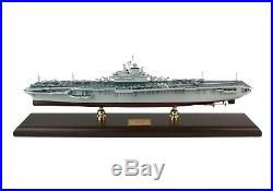Navy USS Intrepid CV-11 Desk Display WW2 Aircraft Carrier Ship 1/350 ES Model