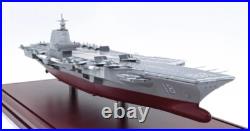 New 1/700 China CV-18 Fujian Aircraft Carrier Finished Ship Collectible Model