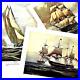 New-Thomas-Hoyne-Nautical-Prints-Set-3-Sailing-Ship-Art-Sea-Boat-Navy-War-Litho-01-ea