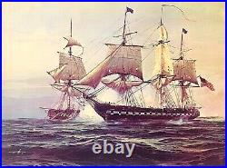 New Thomas Hoyne Set 3 Nautical Prints Sailing Ship Art Sea Boat Navy War Litho