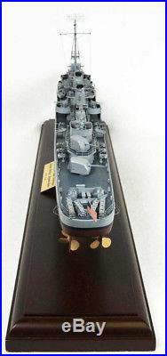 New WW2 US Navy Fletcher Class Destroyer Desk Top Display Ship 1/192 SCMCS002