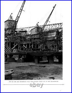 New York Shipbuilding Corp Photographic Impressions 1921 ORIGINAL