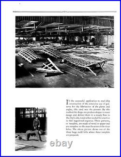 New York Shipbuilding Corp Photographic Impressions 1921 ORIGINAL