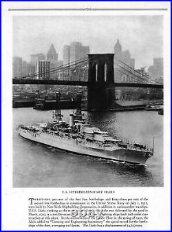 New York Shipbuilding Corporation A Record of Ships Built, 1921 ORIGINAL