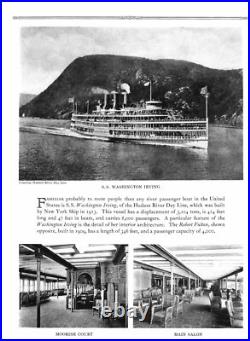 New York Shipbuilding Corporation A Record of Ships Built, 1921 ORIGINAL