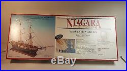 Niagara US Brig. Of 1812 wooden shop model kit Model Shipways
